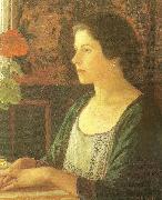 Laurits Tuxen nina, kunstnerens datter Spain oil painting artist